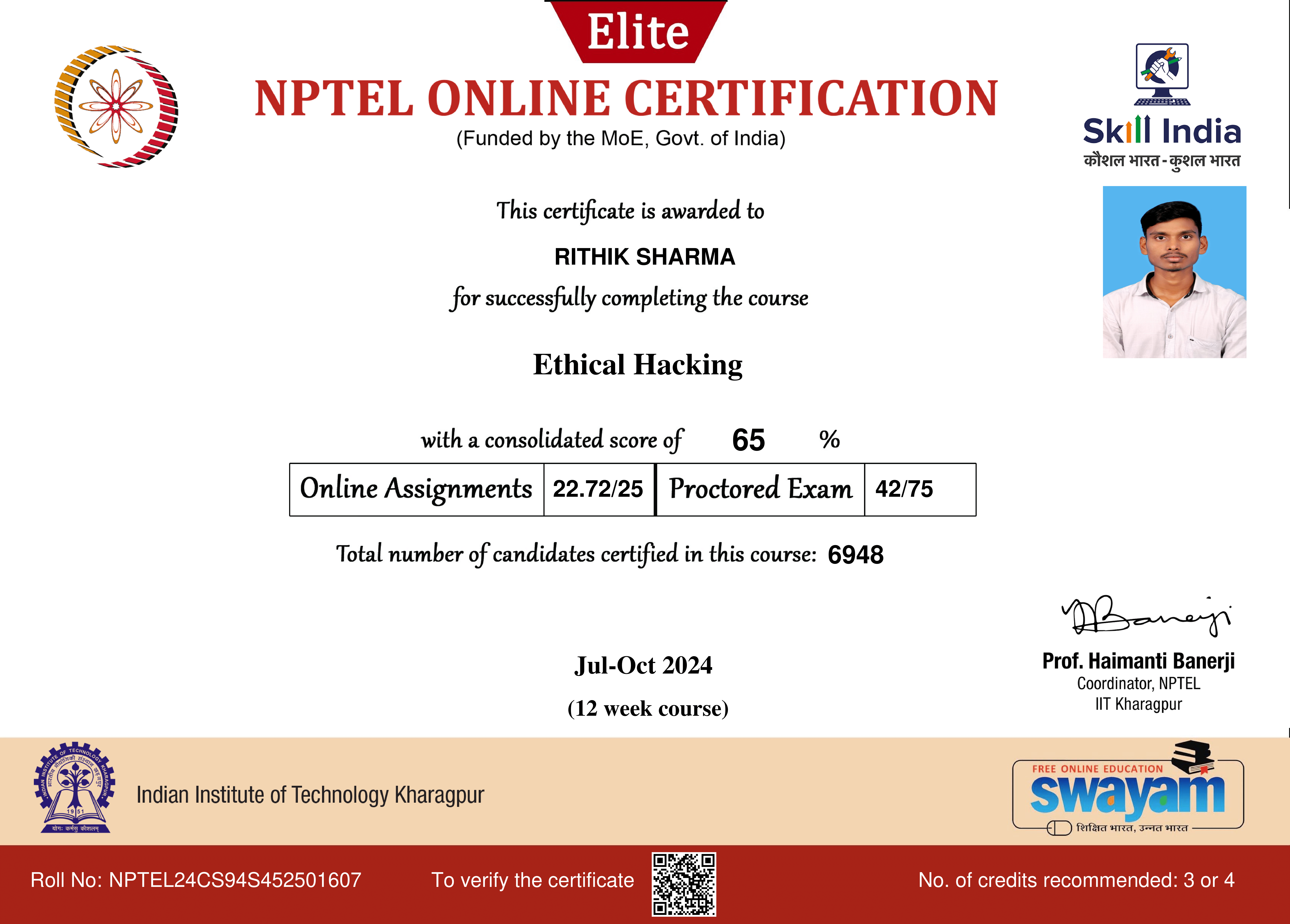 NPTEL Ethical Hacking
